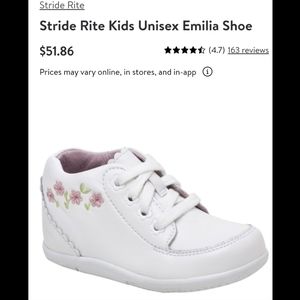 Brand new with box stride rite Emelia all leather shoe size 6